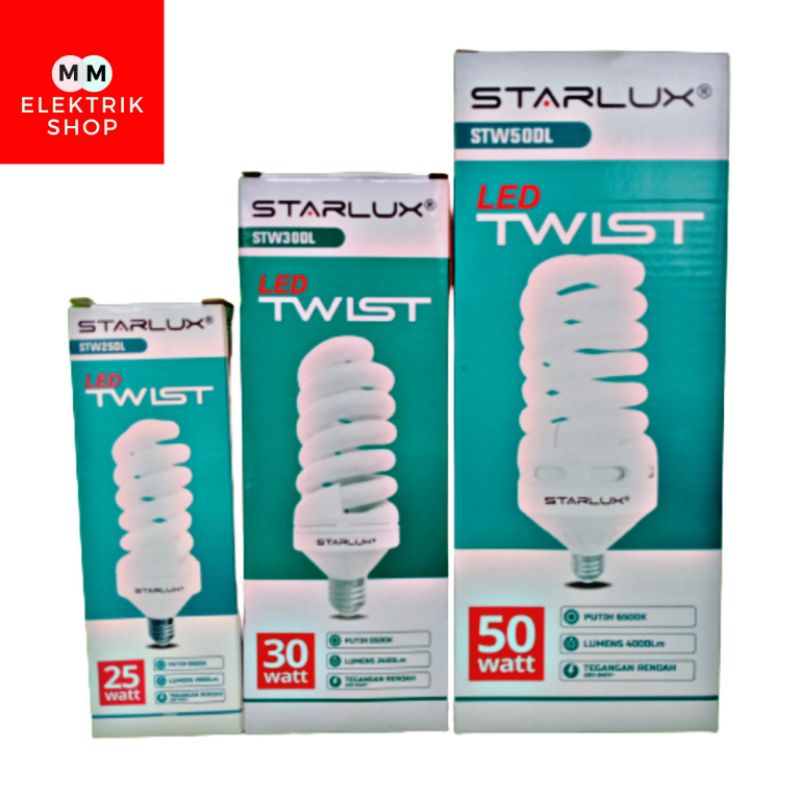 Lampu Led Twist 25Watt 30W 50 Watt Lampu New Best Seller STARLUX