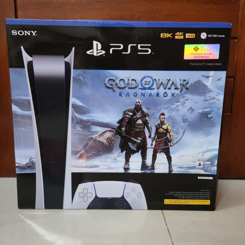 PlayStation 5 PS5 God of War Ragnarok Sony Indonesia Digital Version