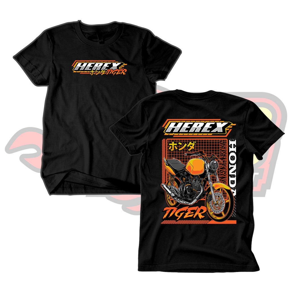 Kaos Racing Distro Tiger Herex Oren Katun Combed