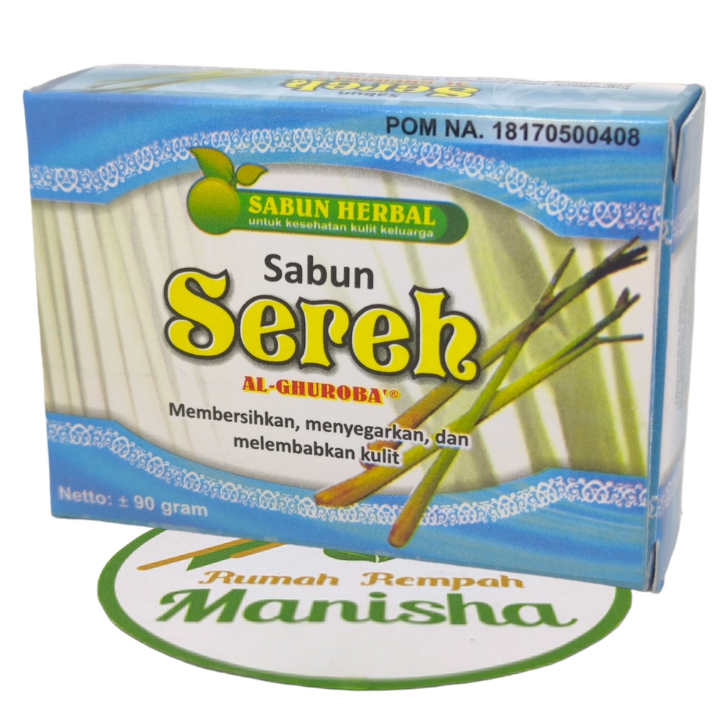 Sabun Sereh Herbal Al-Ghuroba 90gr