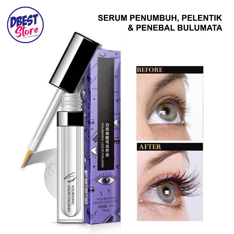 DBEST - IMAGES Nourishing Liquid Eyelashes Serum Melentikan dan Memanjangkan Bulu Mata (READY)