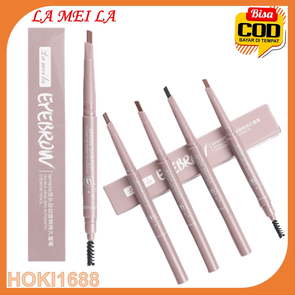 LAMEILA DOUBLE HEAD SPIN AUTOMATIC EYEBROW PENSIL HK-752