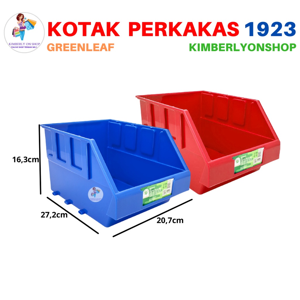 Kotak Perkaka Sparepart Case Jolly Box Bronco 1923 Green Leaf