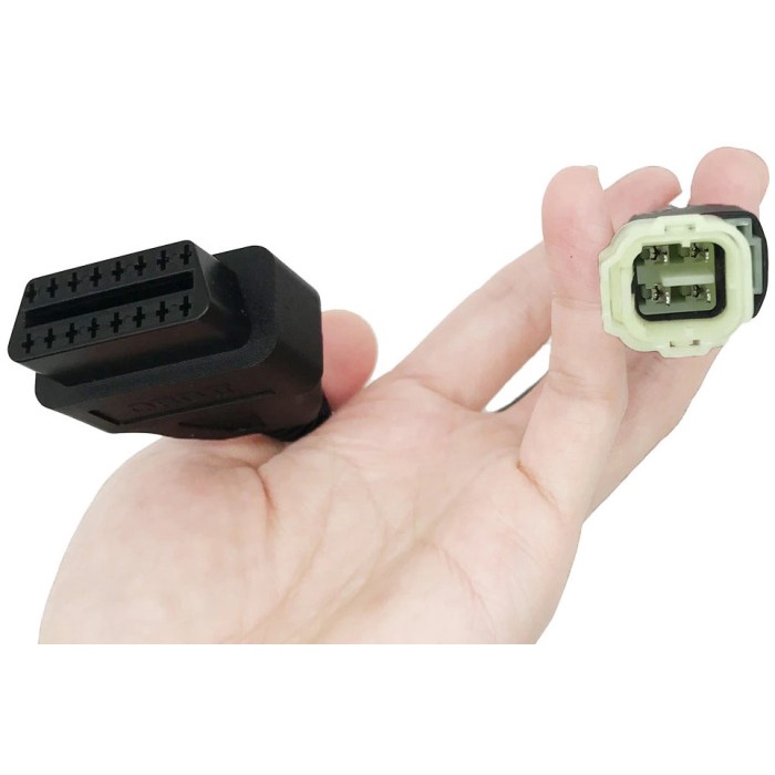 KABEL ADAPTER / KONVERTER SCANNER MOTOR HONDA DENGAN OBD2 OBD II