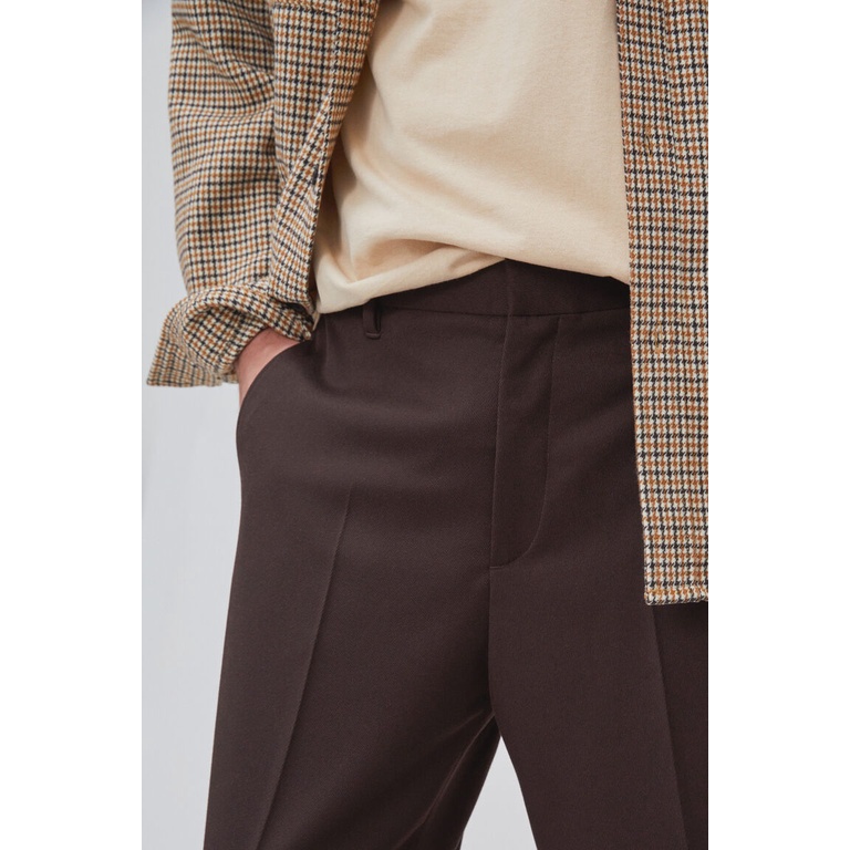 H&amp;M Celana Panjang Kantor Pria Relaxed Fit HM Original