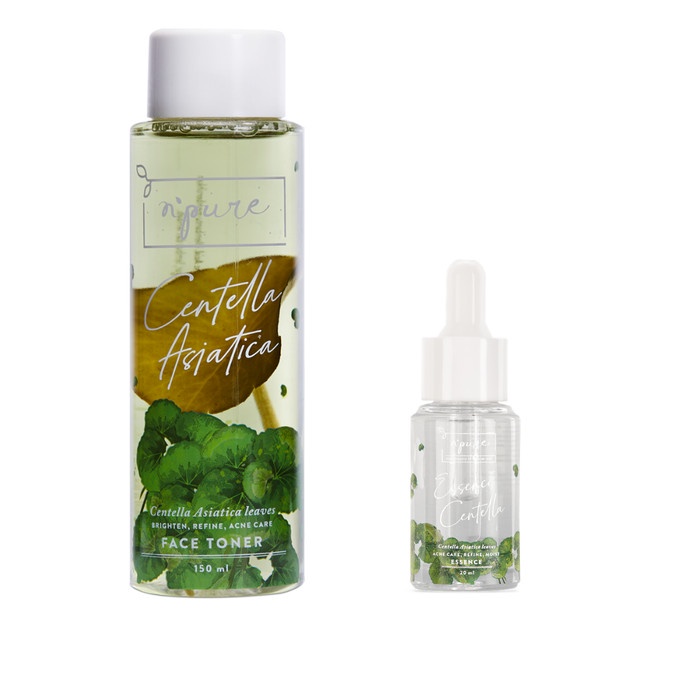 Npure Paket Face Toner + Essence Cica Series (Acne Series)