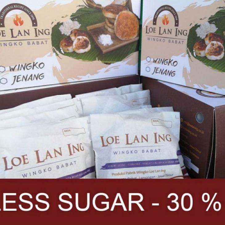 

➴ Loe Lan Ing Wingko Isi 10 Less Sugar ✭