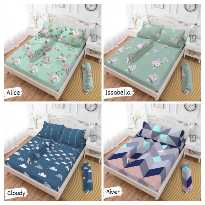 Sprei Vito Disperse King T30 Tinggi 30 cm Bantal 2 Nomor 1