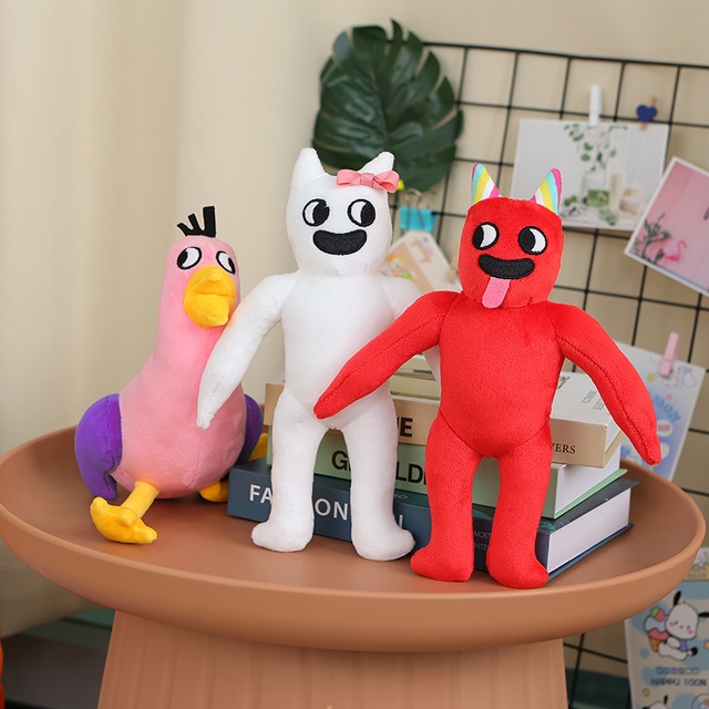 25 cm Game Garten of BanBan Mainan Mewah Rainbow Friends Opila Bird Boneka Binatang Plushies Mainan Jumbo Josh Game Fans Boneka