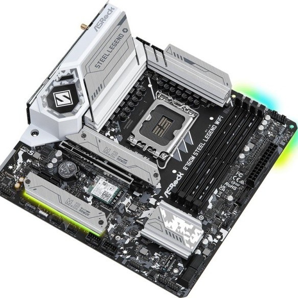 ASROCK B760M STEEL LEGEND WIFI (DDR5, Intel LGA 1700, Gen12, Gen13)