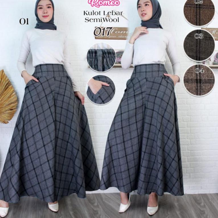 PALING DICARI kulot payung/kulot lebar/kulot motif kotak/kulot lebar jumbo