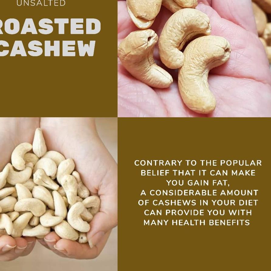 

☝ ROASTED CASHEW 250G ✮