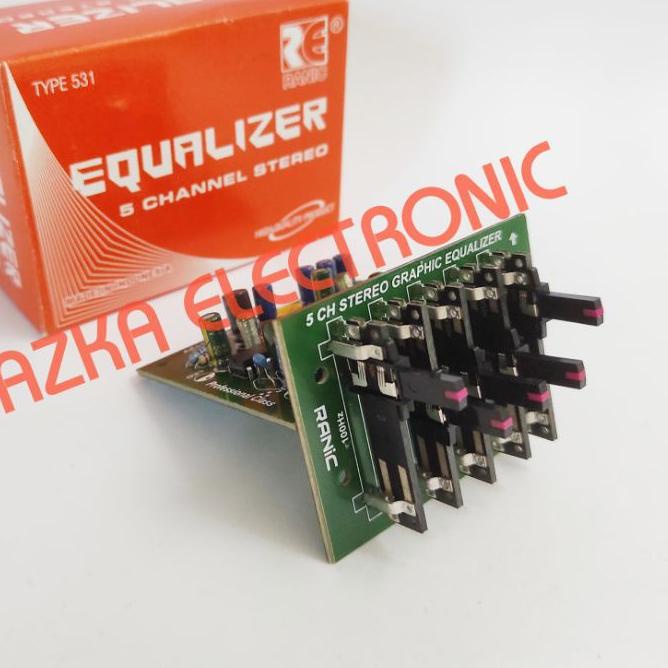 ➺ Kit Equalizer 5 Channel Stereo ☊
