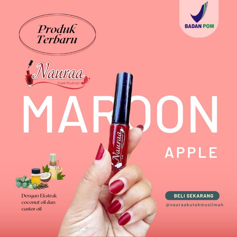 NAURA PACAR/KUTEK MUSLIMAH ORIGINAL BPOM TERMURAH