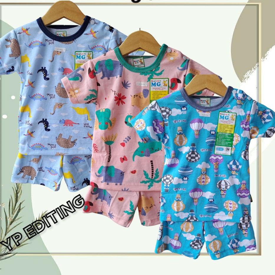 ✥ 3 STEL STELAN ANAK BAJU PENDEK MOMS GIFT ◙