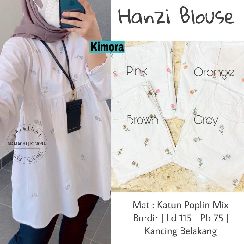 Hanzi blouse by Kimora