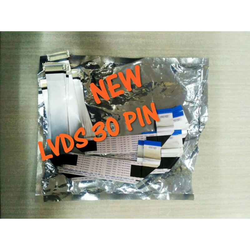 RK kabel fleksibel - LVDS - TV - LG - 30 PIN - Bolak Balik NEW