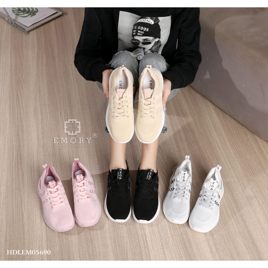 SEPATU SNEAKERS WANITA EMORYSTYLE Caserry HDLEMO 5690 MB