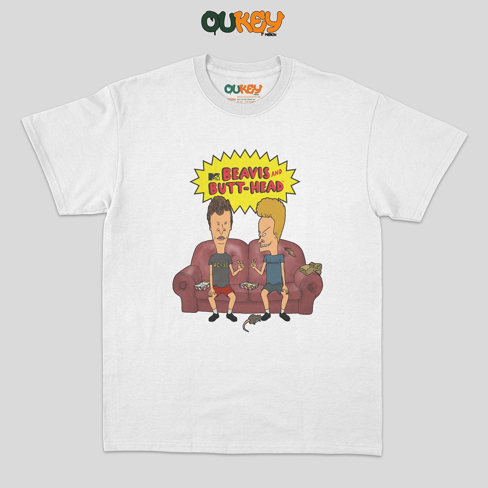 T - Shirt Beavis And Butthead ( Kaos Beavis, Cartoon, Anime )