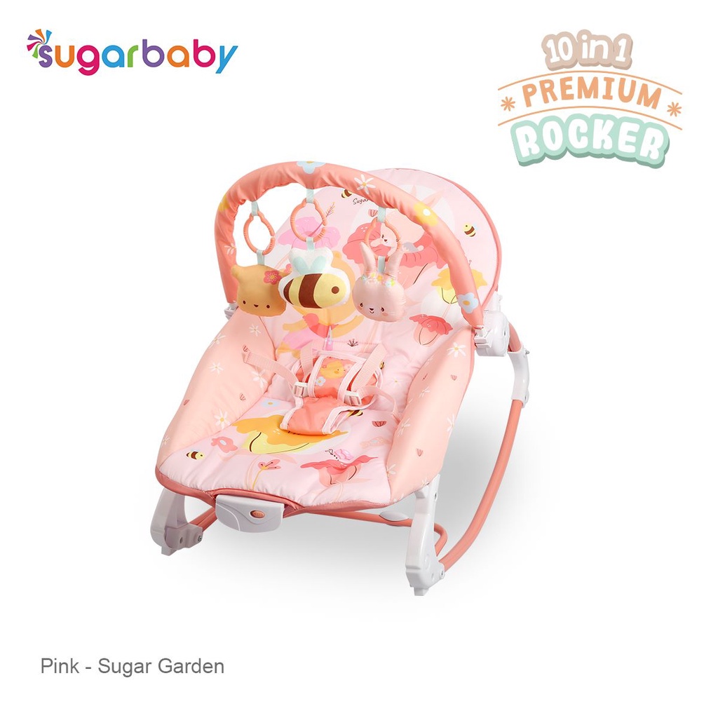 Sugarbaby 10in1 Premium Rocker/Ayunan Bayi/Bouncer Bayi/Kursi Goyang Manual Bayi Bouncer rocking 10in1 bayi NEW! - SUGARBABY 10IN1 PREMIUM ROCKER- AYUNAN BAYI - BOUNCER BAYI - KURSI GOYANG MANUAL BAYI - ROCKER BARU NATURE SUGAR BABY 10 in 1 Premium Bounce