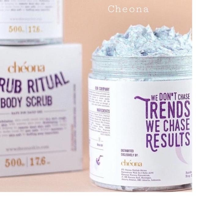 ♜ Cheona Scrub Ritual Body Scrub (DISTRIBUTOR RESMI) ☃