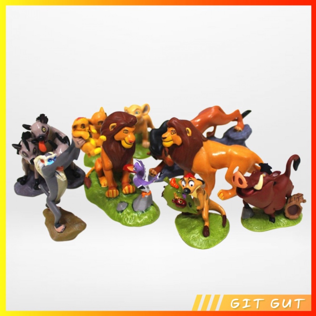 Action Figure Miniatur Pajangan Disney Lion King Simba