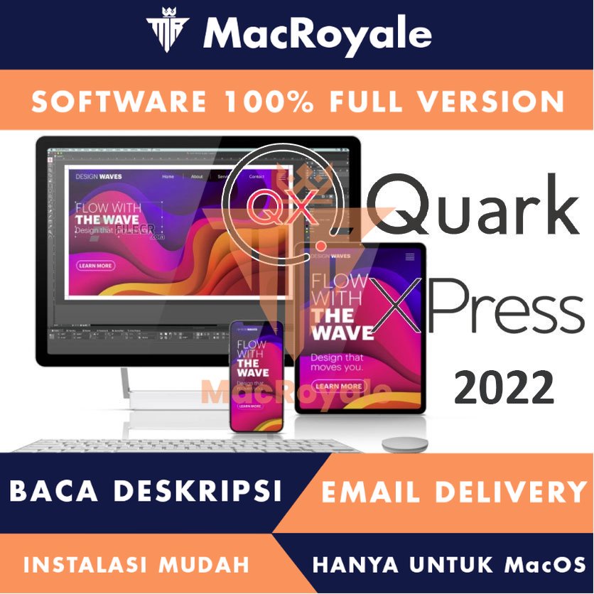 [MacOS] QuarkXPress 2022 Full Version Lifetime Full Garansi