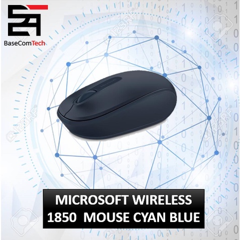 MICROSOFT WIRELESS 1850 BLACK MOUSE