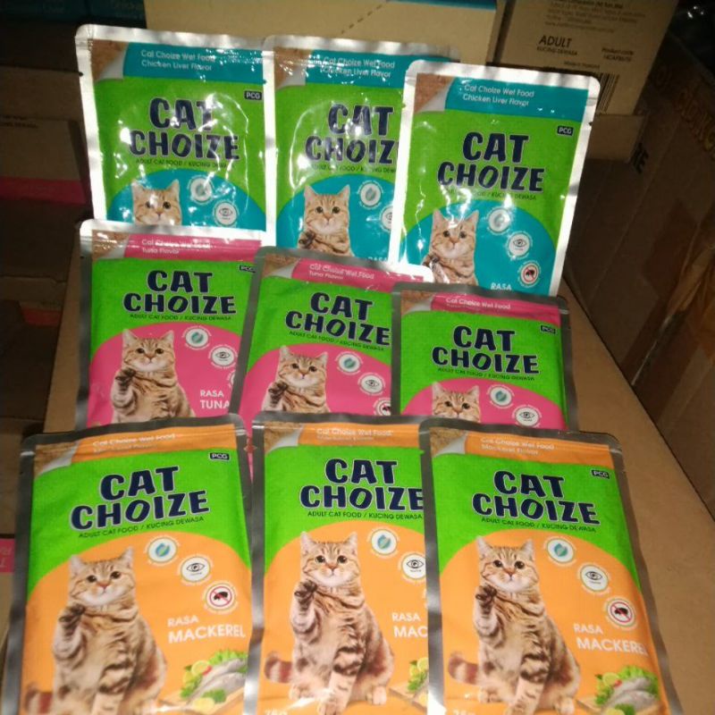 Cat Choize sachet 75gr - cat choize pouch