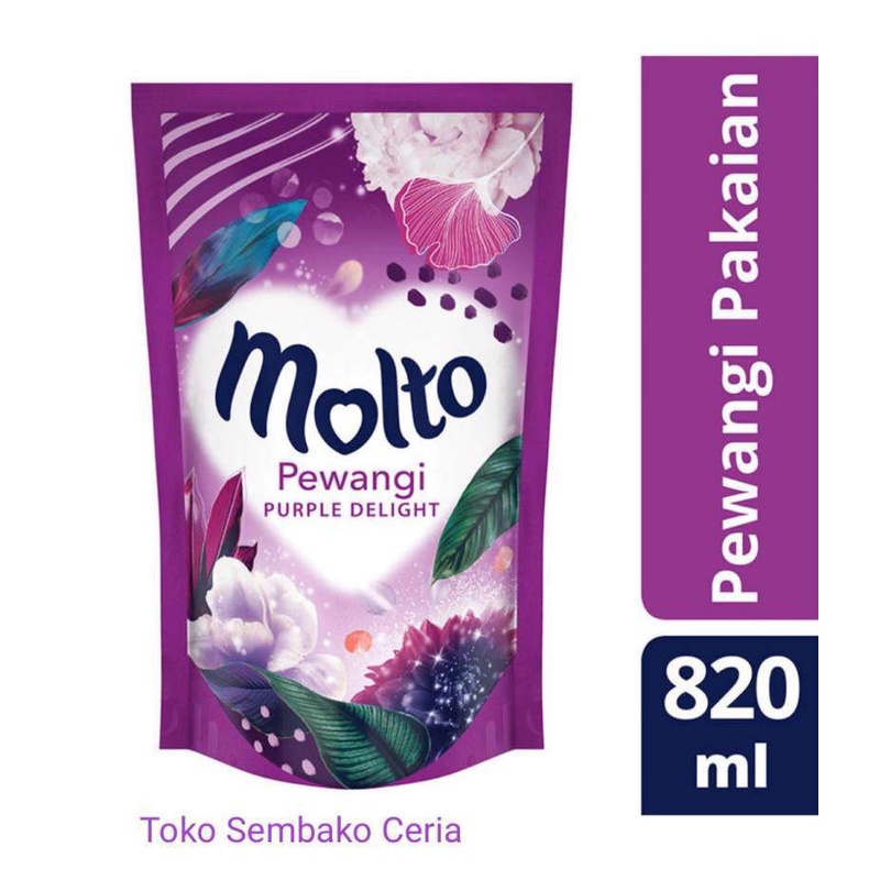 MOLTO PEWANGI REFFIL PURPLE 820ml