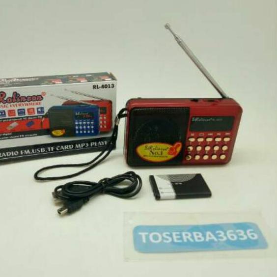 ➾ Speaker Mp3 Player Rolinson RL 4013 Radio Bisa Untuk Murotal Ayat Ayat Al-qur'an ❈