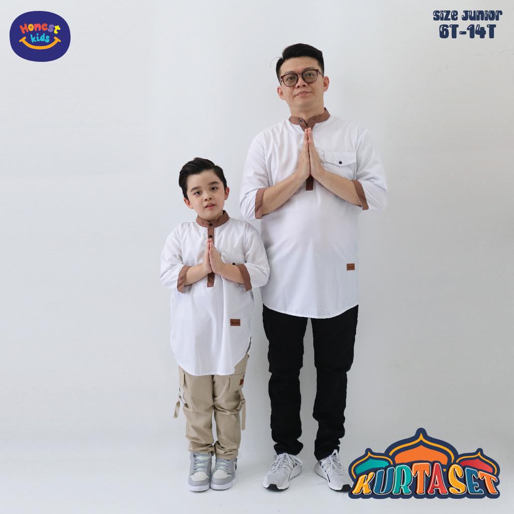 SET KURTA KEMKO kemeja koko RAYYA anak dan dewasa by honestkids