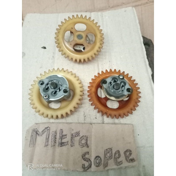 Gear gir oli pump vixion old vixion New ori lepasan motor