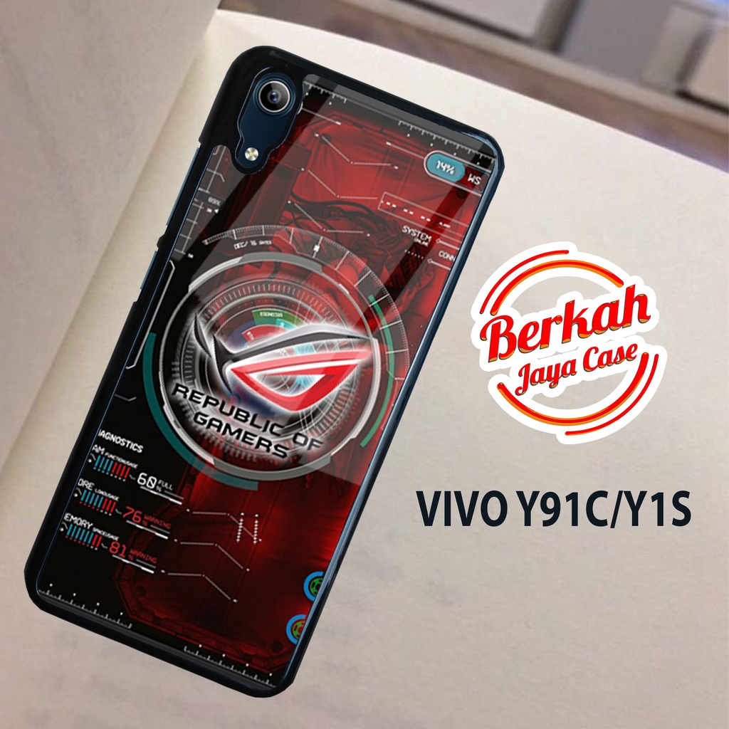 Case VIVO Y91C/Y1S Casing VIVO Y91C/Y1S Case terbaru Casing Keren Case ROG Case Terlaris Casing Hard