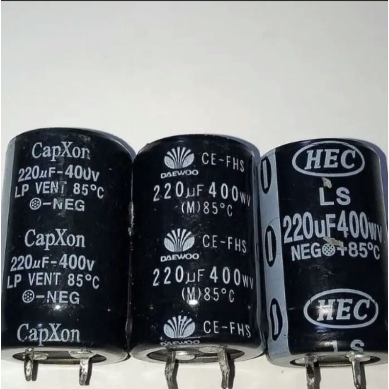 elko 400v 220uf cabutan