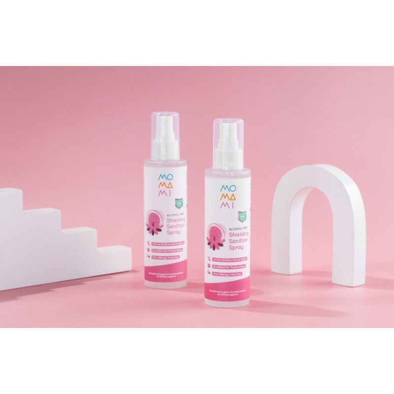 Momami Shielding Hand Sanitizer Spray Pembersih Tangan 100 ml - 2 PACK