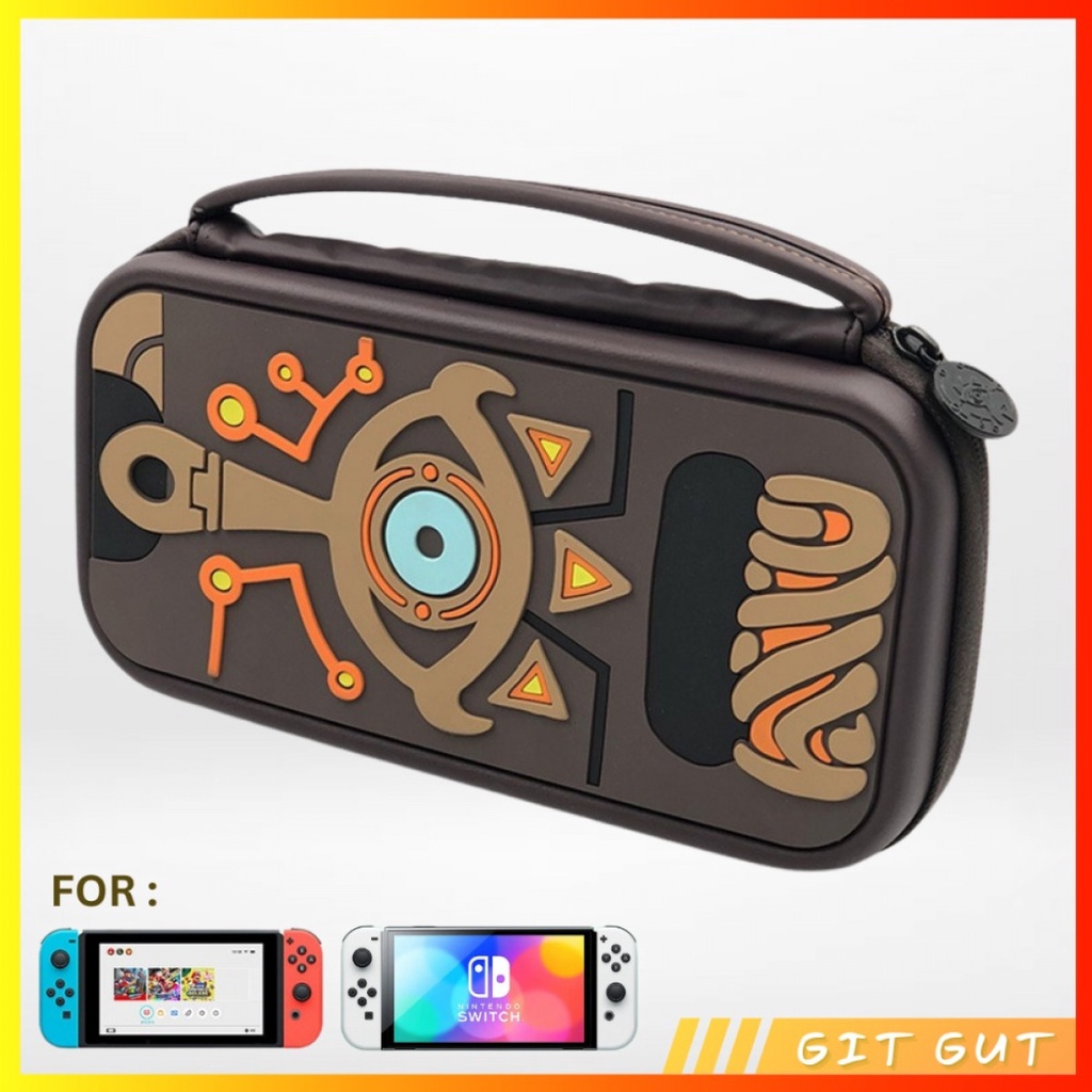 Nintendo Switch OLED V1 V2 Zelda Travel Case Bag Tas Pouch Protector