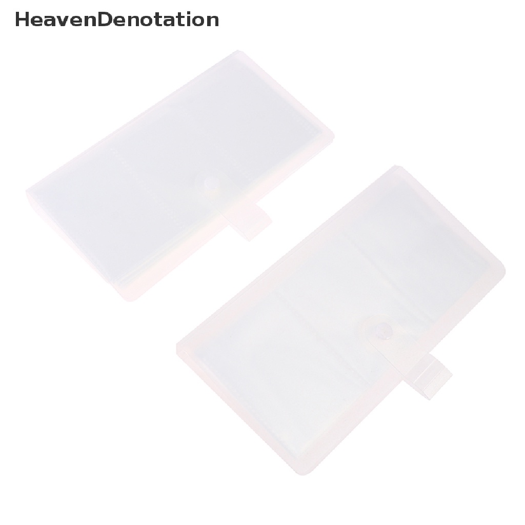 [HeavenDenotation] Stiker Nail Art Case Holder &amp; Nail Stamps Template Holder Album Foto HDV