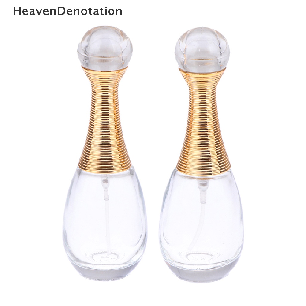 [HeavenDenotation] Fancy bottle Botol Kosong Kaca Refillable HDV