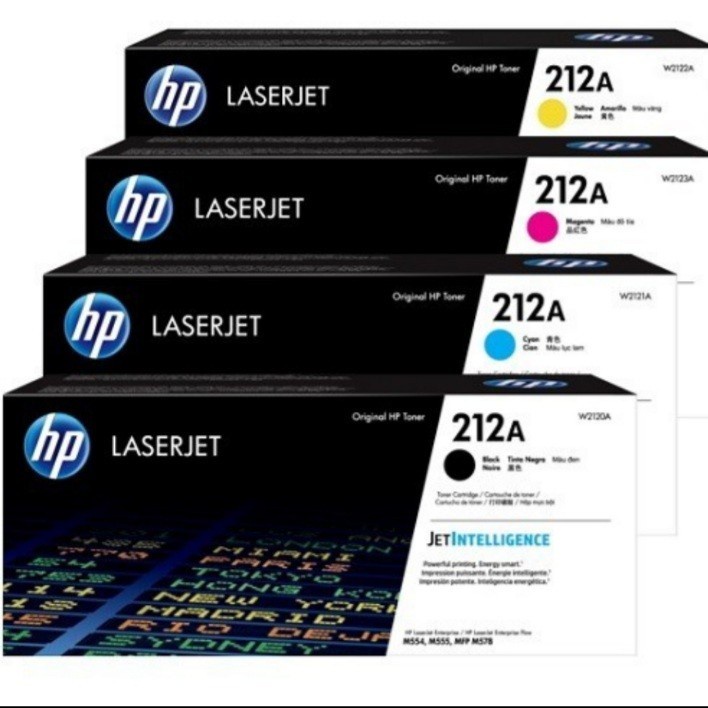 Toner HP LaserJet 212A Cyan, Magenta,yellow Enterprise M554,M555, M578