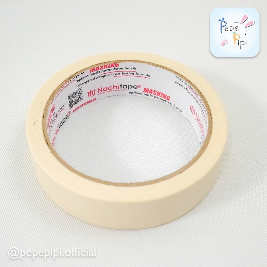 

NACHI Masking Tape solasi kertas NACHI 1 inch 24mm x 20yard