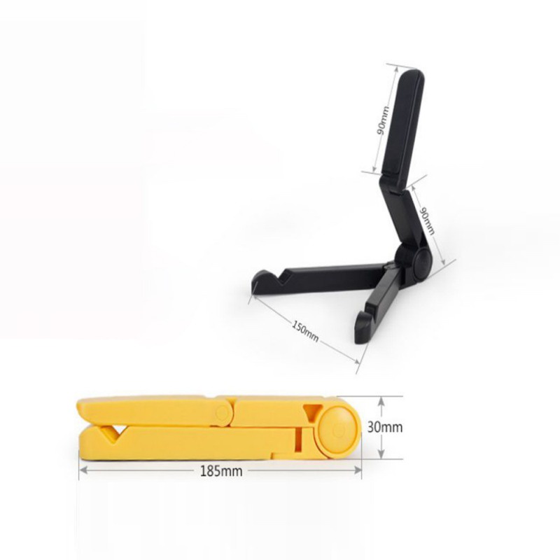 Hot Sale/Stand Tablet Segitiga Lipat Universal/Holder iPad Meja/Stand Tablet Adjustable Lipat/Holder Tripod Malas Ponsel Datar Komputer/Bracket Telepon Meja Meja