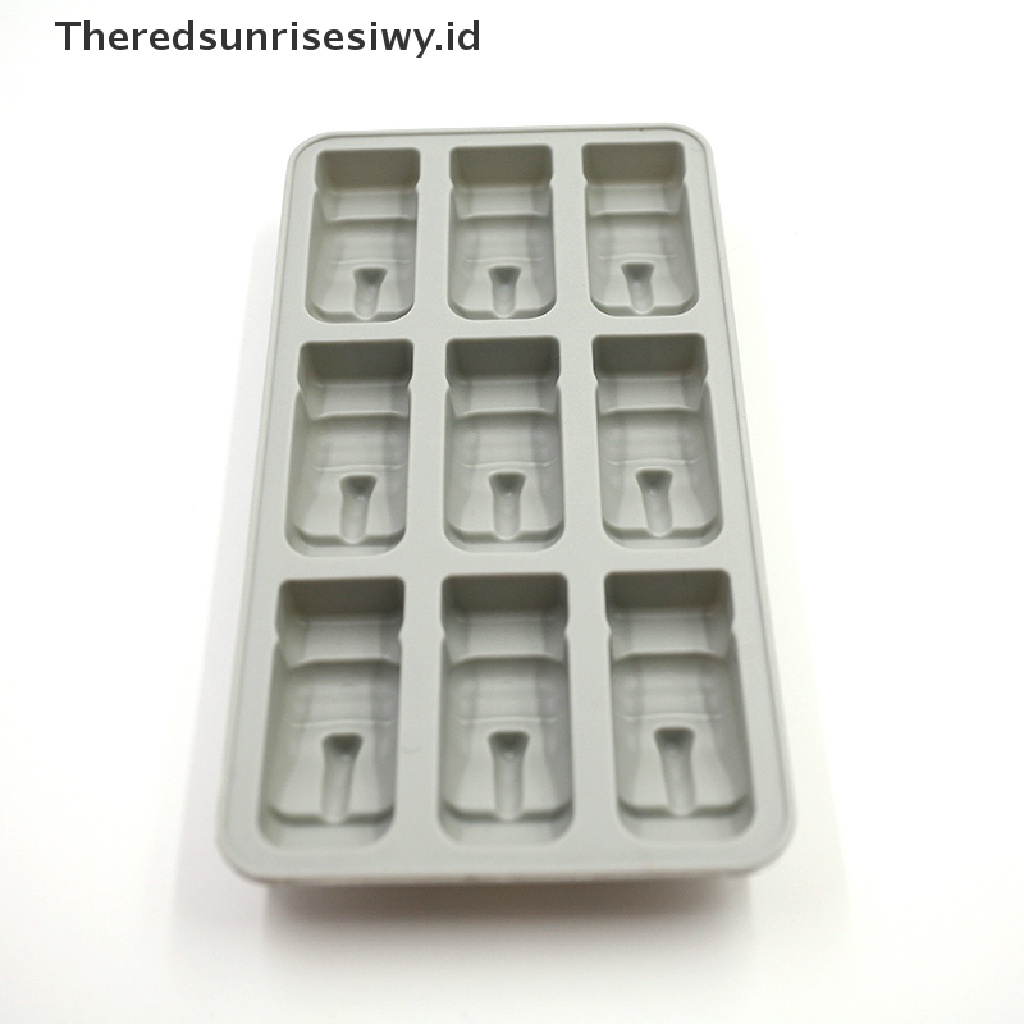 # Baju Lebaran # Easter Island Moai Stone Statues Ice Tray Es Batu DIY Cetakan Puding Jelly Mold~