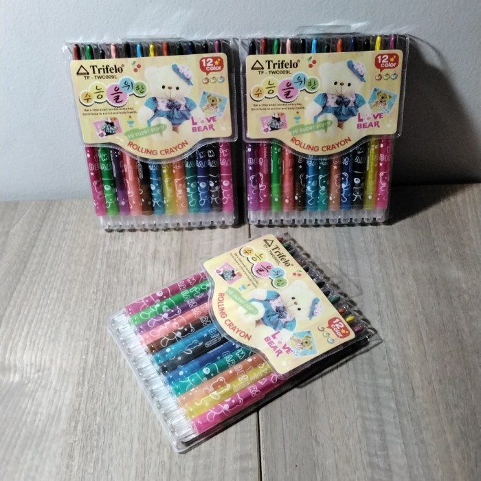 

(:(:(:(] Crayon putar panjang 12wr Trifelo TWC-009L