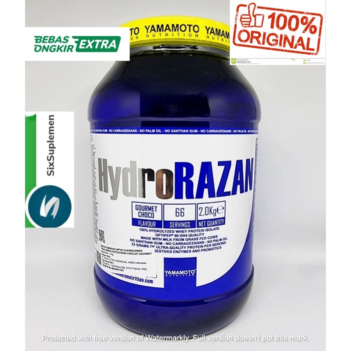 Yamamoto Nutrition Hydro Razan 4.4 Lbs Whey Protein Hydrolized
