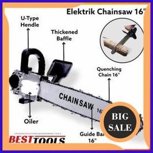 limited stock adapter chainsaw 16" / chain saw LONG BAR 16inch BESTTOOLS adapter gergaji m