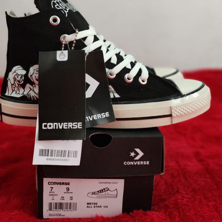 ☞ Converse sepatu Converse 70s scoby doo All star premium original Made in Vietnam ☁