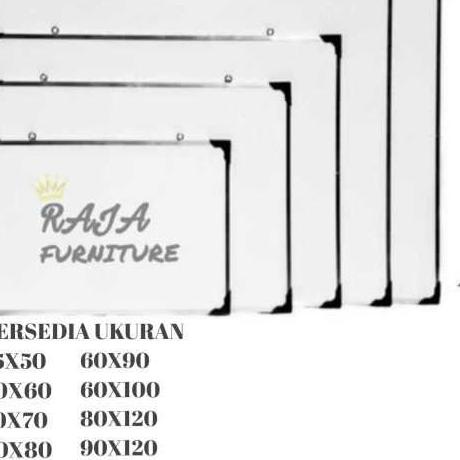 

Stok terbaru PAPAN TULIS GANTUNG/ WHITEBOARD 2 SISI SPIDOL DAN KAPUR 35X50 40X60 50X70 60X80 60X90 90X120 gas !!