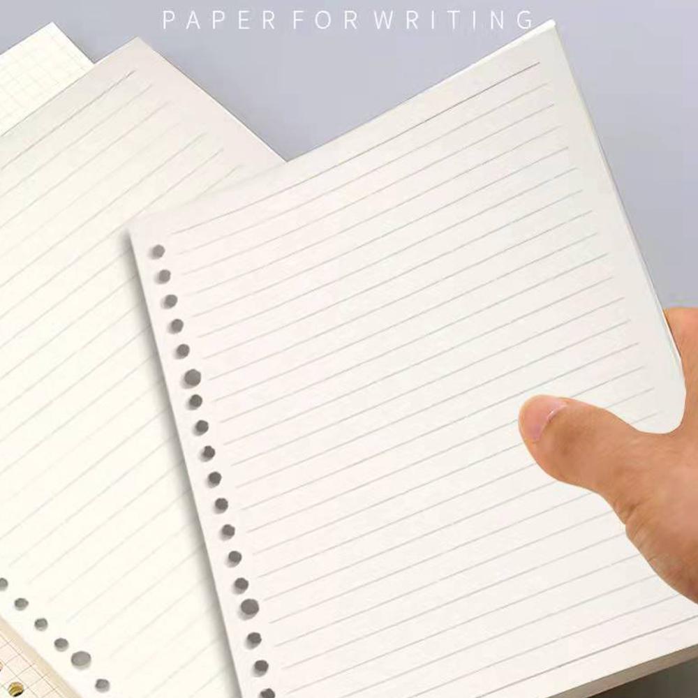 Timekey A5 A4 B5 Loose Leaf Notebook Refill Spiral Binder Halaman Dalam Mingguan Bulanan To Do Line Dot Grid Inside Paper Stationery A2P5
