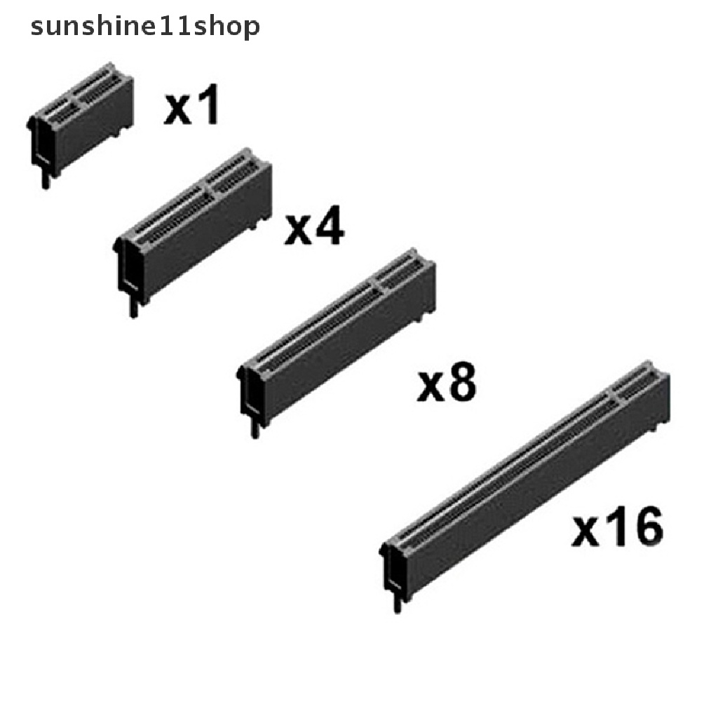Sho NVMe PCIe M.2 NGFF SSD To PCI-E X1 Adapter Card PCI-E M.2 Dengan Adaptor N